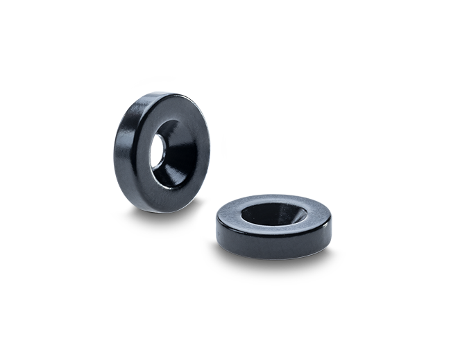 BLACK EPOXY COUNTERSUNK HOLE DISCS - Italfit